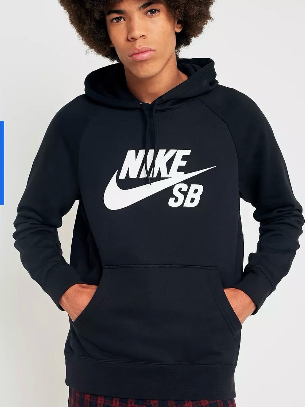 Nike SB Icon Black Pullover Hoodie